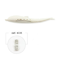Cat Toys Fish Pet Kitten Chewing Toy Cat Toothbrush Simulation Silicone