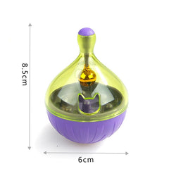 Cat Toy Fun Tumbler Feeder Toy Mouse Leaking Food Balls Pet Educational Toys