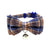 Cat England Syle Bowtie Collar Cats Bow Tie with Bell Lattice Type Necktie for Small Cat Puppy