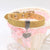 Pet Pu Leather Collar Pet Puppy Cat Shiny Bright Crystal Diamond Heart