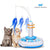 New Cat Play Toy Electric 360 Degree Rotating Feather for Cat Traning Toys