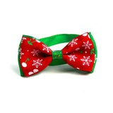 Christmas Cat Collar Adjustable Breakaway Kitten Cat Bow Ties Collar For Christmas Cat