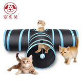 Foldable Easy to Carry Pet Cat Tunnel Indoor and Outdoor Pet Training Toy Dog Cat Rabbit Animal Play Tunnel Tube Tee Pet Tunnel