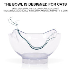New Non-Slip Cat Bowls Double Bowls With Raised Stand Pet Food&Water Bowls For Cats
