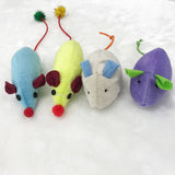 Funny Mint Mice Fur False Mouse Pet Cat Toys plush Playing Toys For Cats Kitten