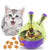 Cat Toy IQ Treat Ball Smarter Pet Toys Food Ball Food Dispenser For Cats Playing