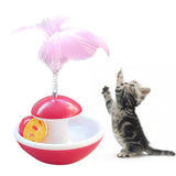 Cat Kitten Toy Rolling Scratching Ball Funny Kitten Play Dolls Tumbler Ball