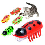 Fast Moving Mini Cat Toys Electric Automatic Cat Toy Mouse Pet Interactive